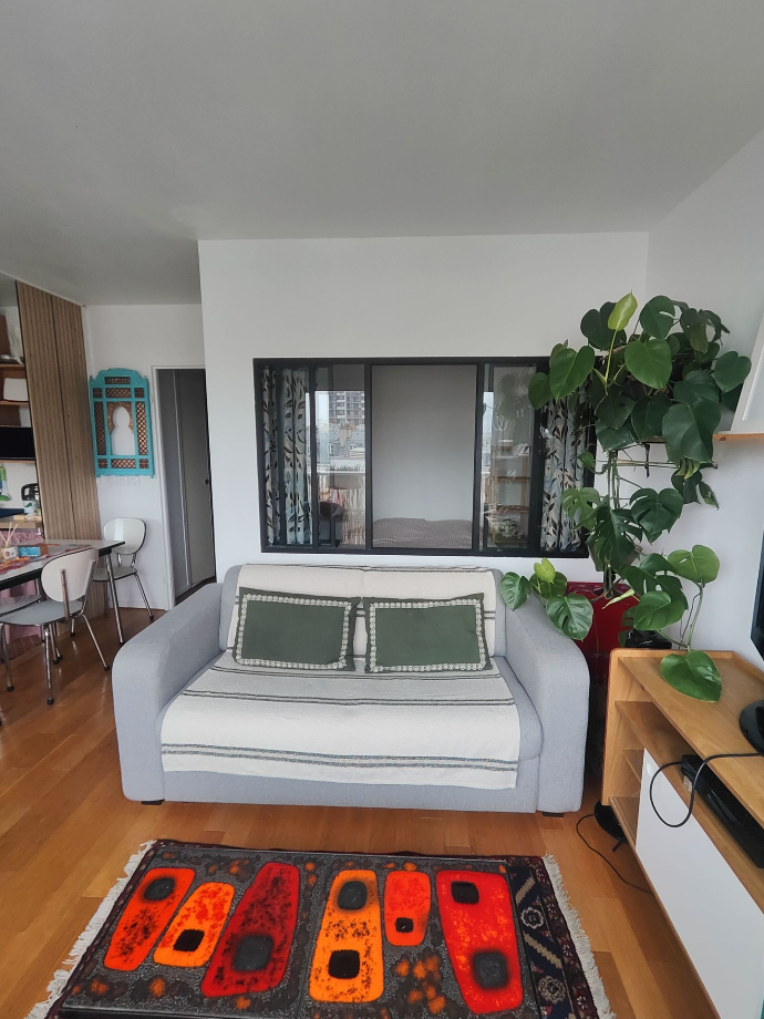 aménagement d'une chambre dans un studio